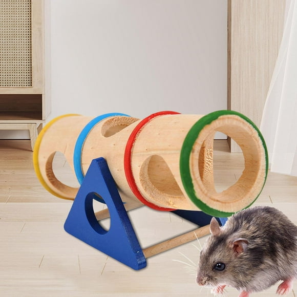 BELOVING Hamster Seesaw Toy Hamster Tube House for Syrian Hamster Hedgehog Chinchilla