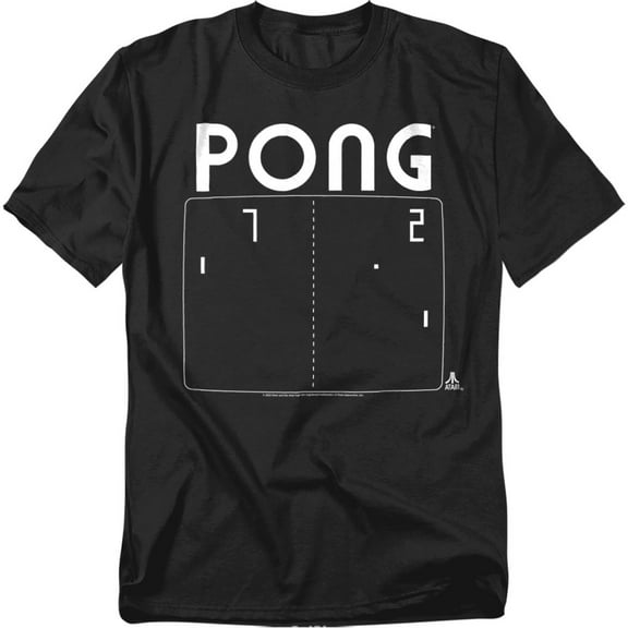 Atari T-Shirt Pong Screen Unisex Graphic Tee For Men & Women