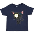 thumbnail image 3 of Inktastic Goth Animals Pets Black Cat Boys or Girls Toddler T-Shirt, 3 of 5