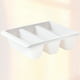 thumbnail image 4 of Caja de zapatos Caja de almacenamiento de zapatos vertical creativa Organizador de plástico Soporte de zapatos a prueba de polvo para el hogar (Blanco), 4 of 7