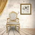 thumbnail image 3 of Burghardt, James 20x20 Gold Ornate Wood Framed with Double Matting Museum Art Print Titled - Wallflower V, 3 of 4