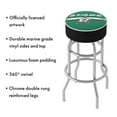 thumbnail image 3 of Trademark Gameroom Dallas Stars Logo Bar Stool with Padded Seat, 3 of 5