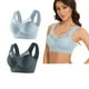 thumbnail image 2 of Conjunto de 2 sujetadores sin tirantes de encaje para mujer - Dobladillo lateral fino, ajustable, nailon/spandex, todas las estaciones, 2 of 3