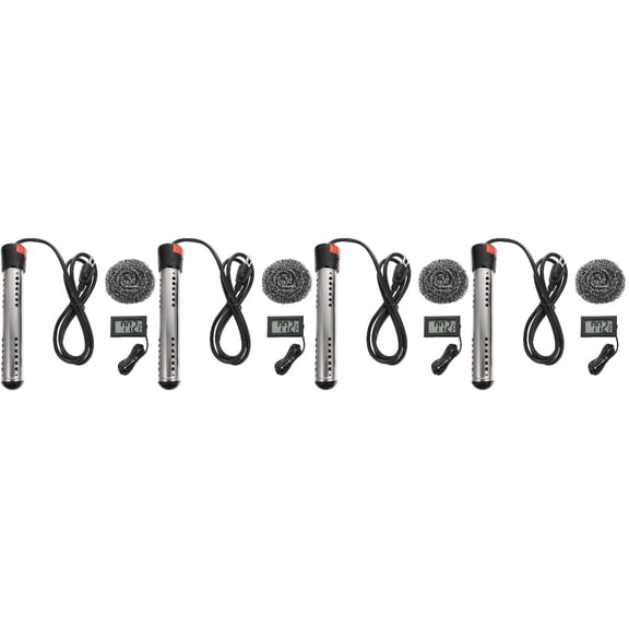 ETEREAUTY Portable Electric Pool Heater 1500W Assorted Color for Above Ground Pools 4Pcs