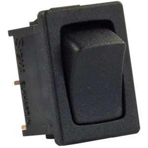 128115 12V On-Off Switch Mini Black