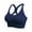 Z7145-Navy, variant on GPOECD Women Supportive Sports Bras Wireless High Workout Bra for Running Yoga Comfortable Pullover Fitness Tank Top Z7143-Grey,S
