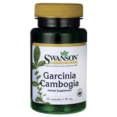 Swanson Garcinia Cambogia extrait 5- 1 80 mg 60 Caps