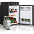 thumbnail image 3 of SMETA 1.4 Cu ft Mini Fridge, 3-Way RV Propane Compact Refrigerator for RV, Truck, Trailer, 3 of 5
