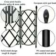 thumbnail image 2 of 10 Packs Decorative Garden Fence Panels, 13.7In(H)x5FT(L) Rustproof Metal Wire Panel Garden Fencing Animal Barrier, Garden Trellis for Climbing Plants Yard Landscape Patio Outdoor Decor, 2 of 9