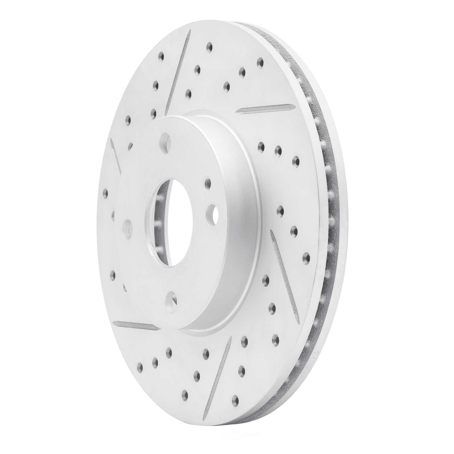 Dynamic Friction Company 830-91003L DFC Geoperformance Rotor - Drilled and Slotted