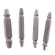 thumbnail image 1 of Extractor de tornillo extractor de 4 piezas herramienta de perforación removedor de perno dañado Yotijar conjunto extractor, 1 of 7