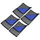 thumbnail image 1 of 4uds Toalla Secado para Autos Microfibra 11.81"x23.62" Extra Grande Gris Azul, 1 of 1