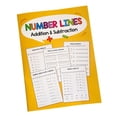 thumbnail image 4 of Cuaderno de Ejercicios de Matemáticas con 20 Rectas Numéricas, Materiales de Aprendizaje, Ejercicios de Matemáticas, Suma Y Resta para Niños de 6 años, 4 of 9