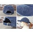 thumbnail image 4 of embroidered three nails cross baseball hats for women & men, 4 of 6