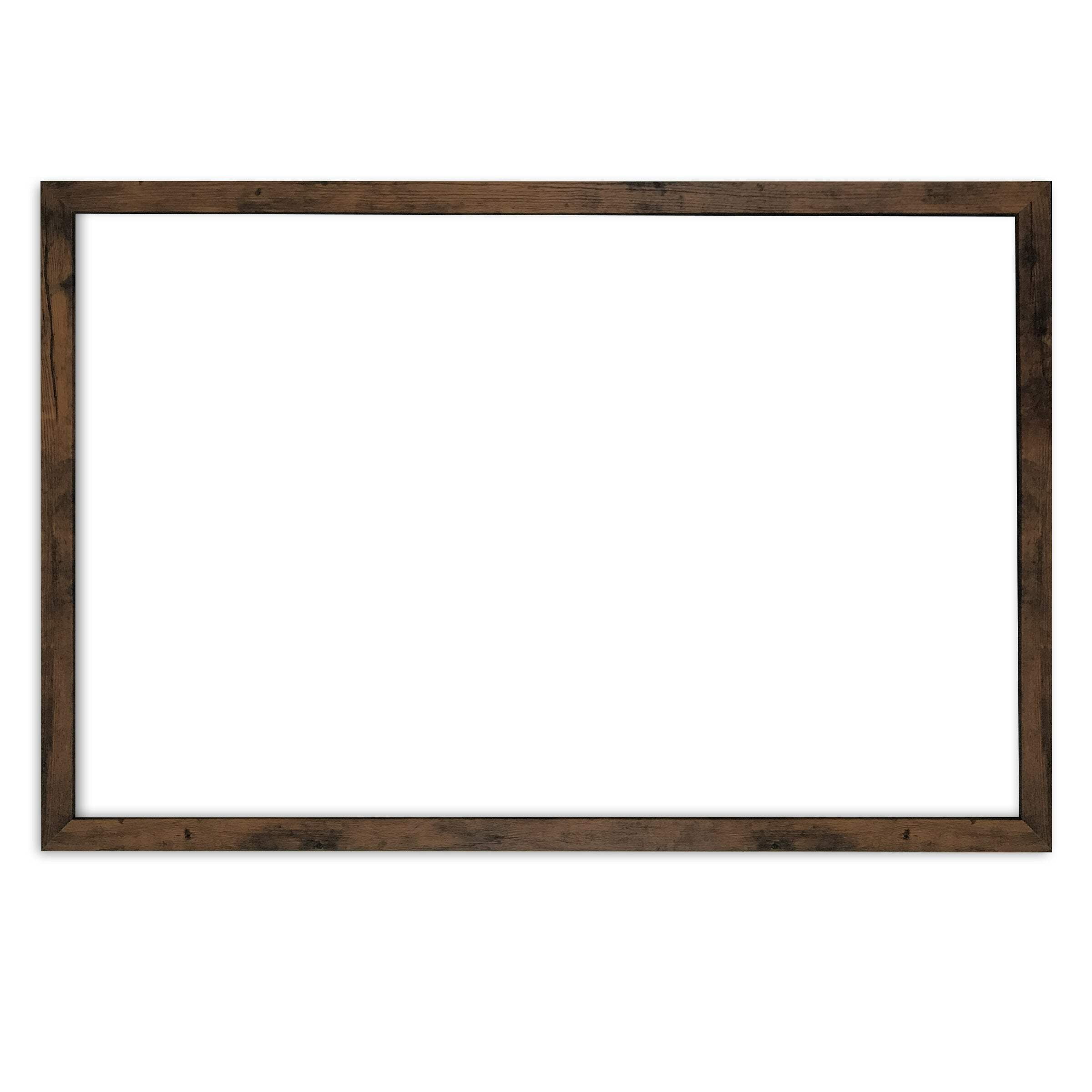 24x36 Rustic Framed Magnetic Dry Erase Board