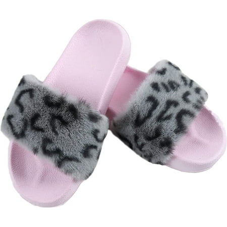 

CoCopeaunt Women s Sandals Summer Sandals Leopard Print Sandals Open Toe Home Sandals Bathroom Sandals Beach Slippers