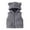 Grey, variant on Toddler Boys Girls Be𝐚r Hooded Vest Sleeveless Zipper Winter Warm Waistcoat Fuzzy Pockets Coat Baby Kids Cute Cozy Overcoat