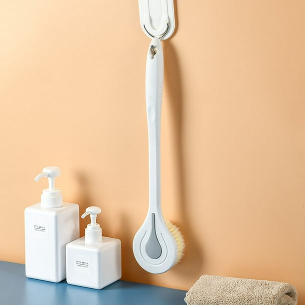 Cepillo de Ducha Xiying de Mango Largo y Cerdas de Nailon Suaves, Exfoliante de Espalda para Adultos, Cepillo de Limpieza Corporal de 38 X 7,8 Cm para Una Mejor Salud de La Piel.