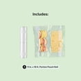 thumbnail image 7 of (4 pack) FoodSaver Portion Pouch 11 in. Vacuum Seal Roll, 11" x 16', 1 Pack, 7 of 7