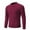 Wine, variant on ibuvkizy Mens Sweater!Men's Knitwear Vintage Round Neck Solid Color Elastic Pullover Fleecing Texture Trend Sweater Coat Black,XXXL
