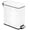 Matte White, variant on iTouchless 3 Gallon SoftStep Slim Bathroom Step Trash Can with AbsorbX Odor Filter - Matte White