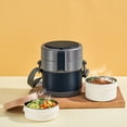thumbnail image 2 of TIMIFIS Lunch Jar Stainless Steel Vacuum Lunch Box Insulated Pot Can Be Filled with Water Insulated Barrel Portable Lunch Box Meal Prep Containers Kitchen Gadgets, 2 of 2