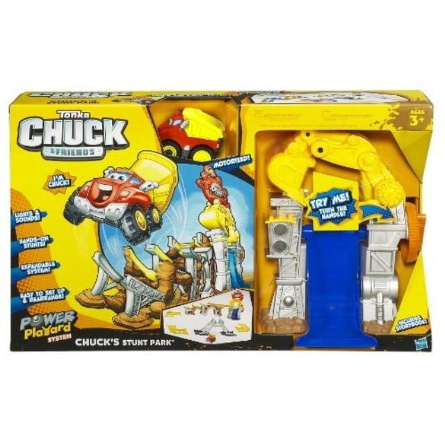 tonka chuck and friends stunt park