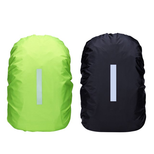 Tmvgtek Mochila Impermeable Cubierta De Lluvia Correa De Hebilla Cruzada Antideslizante (Negro Verde S) Tmvgtek Para estrenar