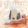 thumbnail image 6 of 120 Pcs Angel Keychain Souvenir Wedding Gifts Baby Shower Favor Gifts Set with Tag Drawstring Candy Bag, 6 of 6