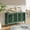 Antique Green, variant on HIUU White Sideboard Buffet Cabinet with Storage,Dining Room Buffet Cabinets,Office Credenza