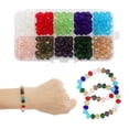 thumbnail image 3 of Unique Bargains 300 Pcs 8mm Glass Beads for  Jewelry Making DIY Crafts Assorted Color, 3 of 7