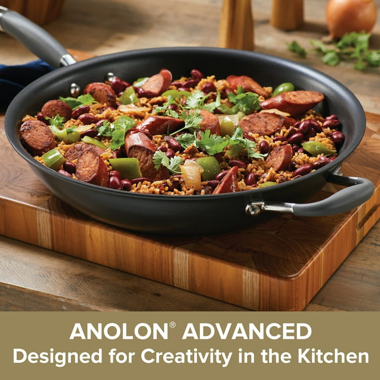 Anolon X 12 Fry Pan with Helper Handle