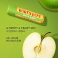 thumbnail image 4 of Burt's Bees Green Apple Moisturizing Lip Balm, 100% Natural Origin Lip Care, 1 Tube, 0.15 oz., 4 of 14