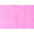 thumbnail image 1 of Ahgly Company Indoor Rectangle Solid Pink Modern Area Rugs, 8' x 10', 1 of 4