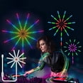 thumbnail image 6 of Wifi Bluetooth Smart Fireworks Led Light Outdoor,Led Fireworks Sparkler Lights Outdoor Tall, Mic Sync With Firework Launch Effect Remote & App Control-1M, 6 of 9