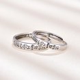 thumbnail image 3 of Simple Sanskrit Distressed Rings For Men And Women Copper Electroplated Not Inlaid Jewelry Unisex Gift Everyday Wear, 3 of 6