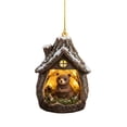 thumbnail image 1 of 2D Acrylic Animal Pendant F, 2D Acrylic Animal Pendant Is Printed in Full Color with Friendly and Ink. the Such As Animal and Are and Delicate and the I, Pendant *1, 1 of 4
