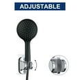 thumbnail image 5 of Uxcell Shower Head Holder Adhesive and Adjustable Shower Holder Wall Mount (Silver), 5 of 5
