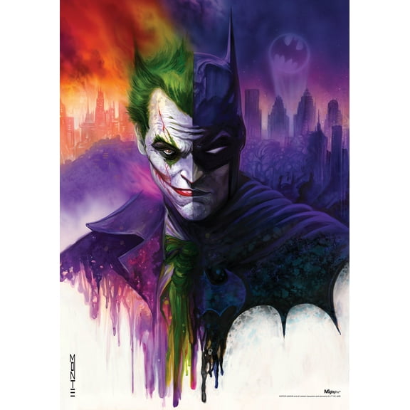 DC Comics (Two of a Kind by Monte Moore) MightyPrint™ Wall Art