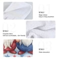 thumbnail image 4 of Haosy 2 Pack Kitchen Wash Cloths with Hanging Loops Absorbent Absorbent Quick Drying Hand Towels, Gnomes with Usa Flag, 4 of 7