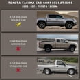 thumbnail image 2 of Alfombrillas KARPAL para Toyota Tacoma 2005-2015 con doble cabina, 2 of 9