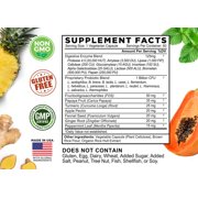 FarmHaven Digestive Enzymes with 18 Probiotics & Herbs | Papaya, Bromelain, Protease & More for Lactose Absorption & Better Digestion | Helps Bloating, Gas, Constipation | Vegetarian, 60 Capsules