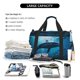 thumbnail image 5 of Disketp Ocean Dolphin Fish School Bolsa de Viaje Tipo Duffle, Bolso de Mano para Fin de Semana para Mujer, Bolsa de Gimnasio Ligera para Hombre, Esencial para Viajes, 5 of 7