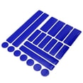 thumbnail image 4 of 21pcs Blue Reflective Stickers Safety Warning Strip Tape for Car Trucks Bicycles Motorcycles, 4 of 6