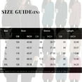 thumbnail image 2 of WTOBBY Women's Casual Solid Color Top with Round Neck and Pocket Detail, Mid-Length Long Sleeve Design for Versatile Wear, Great for Everyday Outfits,Wine 2XL, 2 of 5
