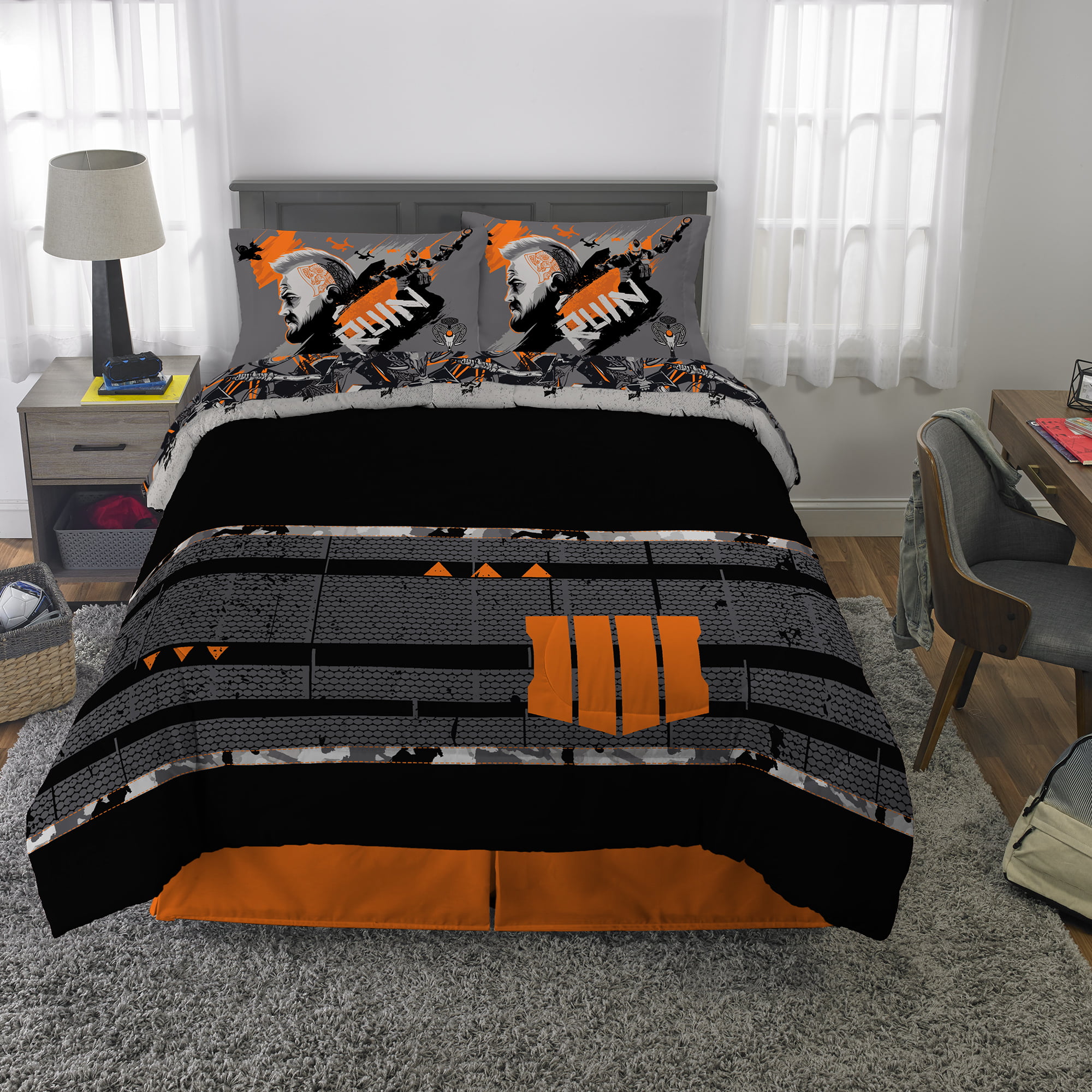 Call Of Duty Black Ops 4 IV Children's Drum Lampshades Bedding Curtains 