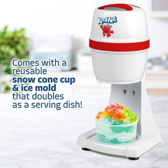 Machine à glace coupée et à cône de neige Kool-Aid, rouge Rasoir à glace