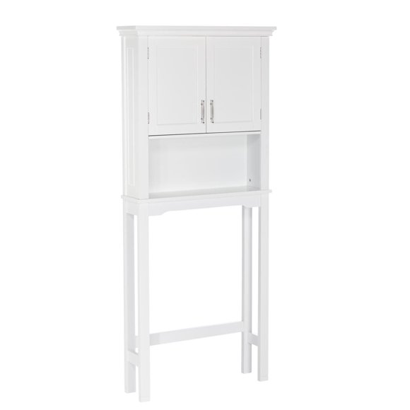 Somerset Collection Maison RiverRidge® Armoire pharmacie Spacesaver, 27,3 po. (larg) x 64,2 po. (hauteur) x 7,87 po. (prof), blanc