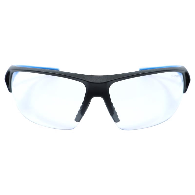 General Electric 2022430 06 Series Anti-Fog Impact-Resistant Safety Glasses Clear Lens Frame, Black & Blue