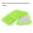 thumbnail image 4 of Uxcell Chenille Microfiber Mop Replacement Heads 39x12cm Floor Cleaning Pads Green, 4 of 5